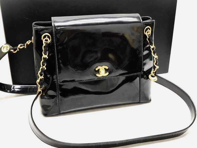 シャネル買取 パテント チェーントートバッグ